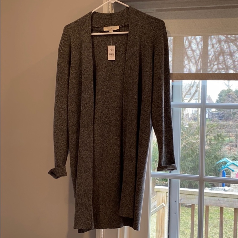 Loft long cardigan